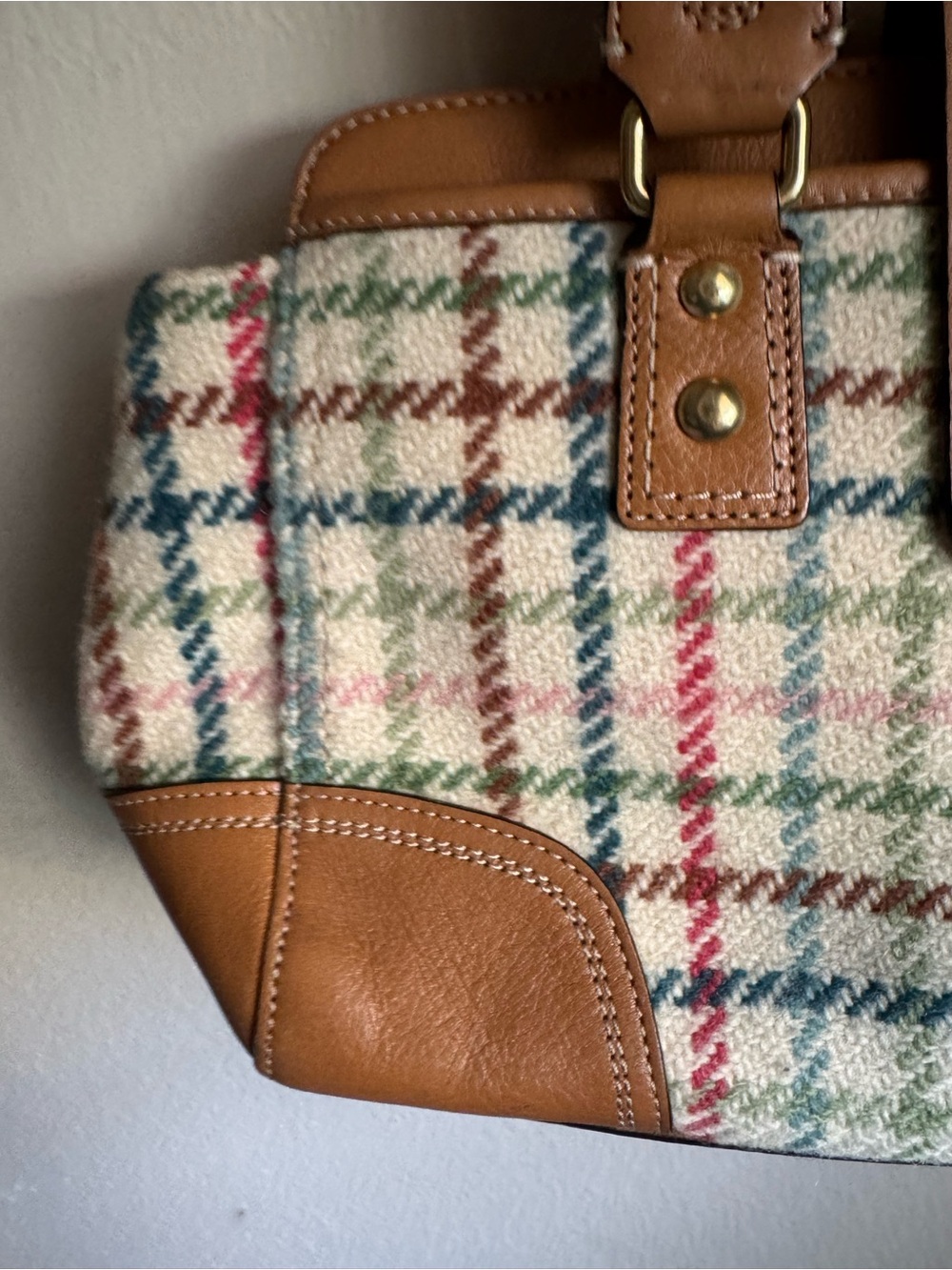 Coach Hampton tattersall bag - Picture 7 of 12